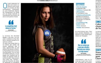Joya Richert avec l’équipe nationale